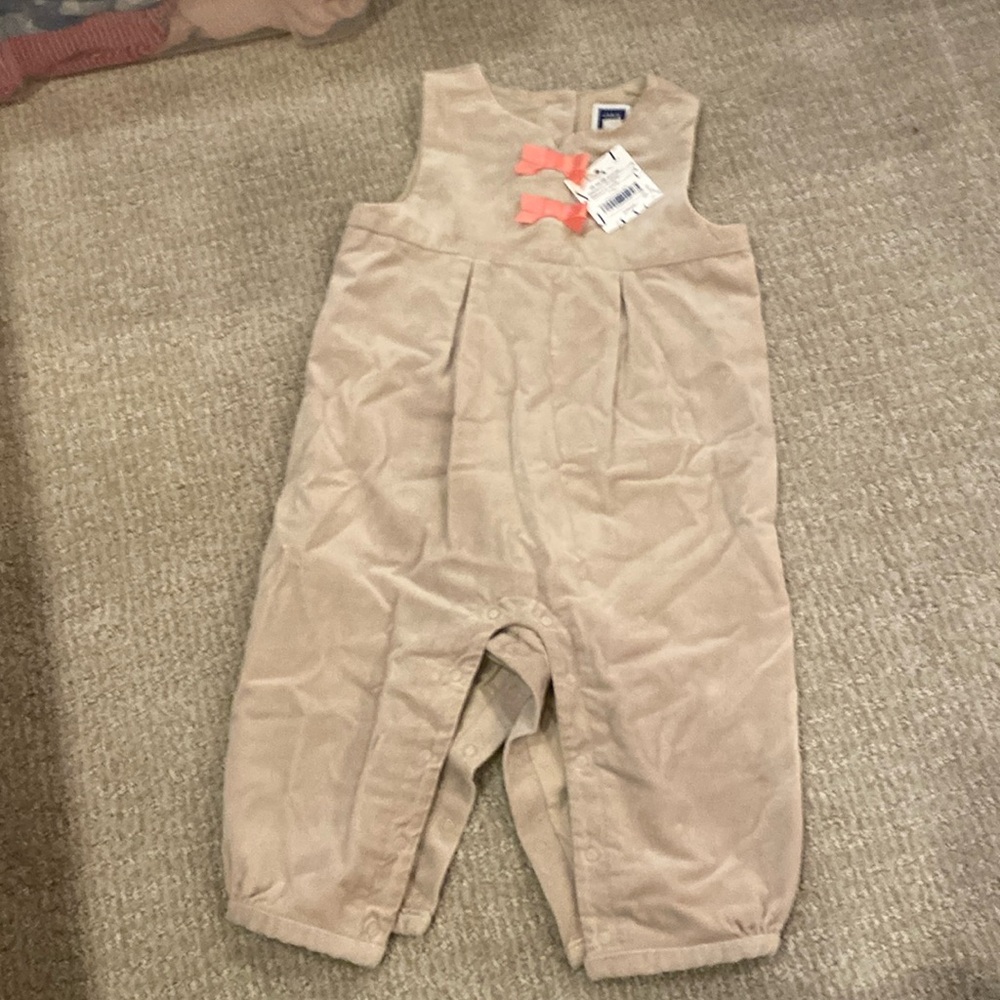 NWT Janie and Jack velour jumper